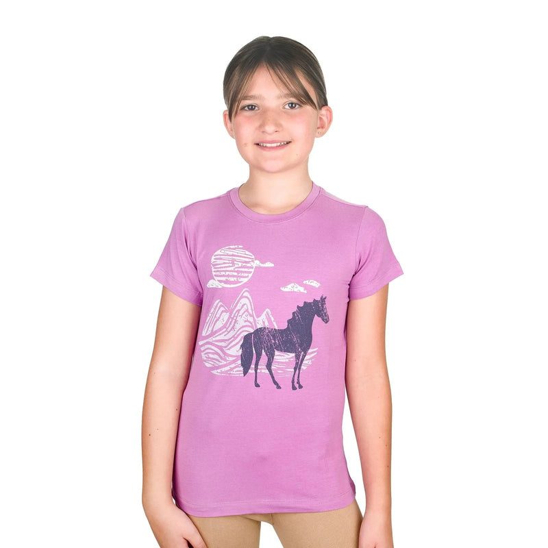 EquiStar Kids Short Sleeve Graphic Tee Shirt