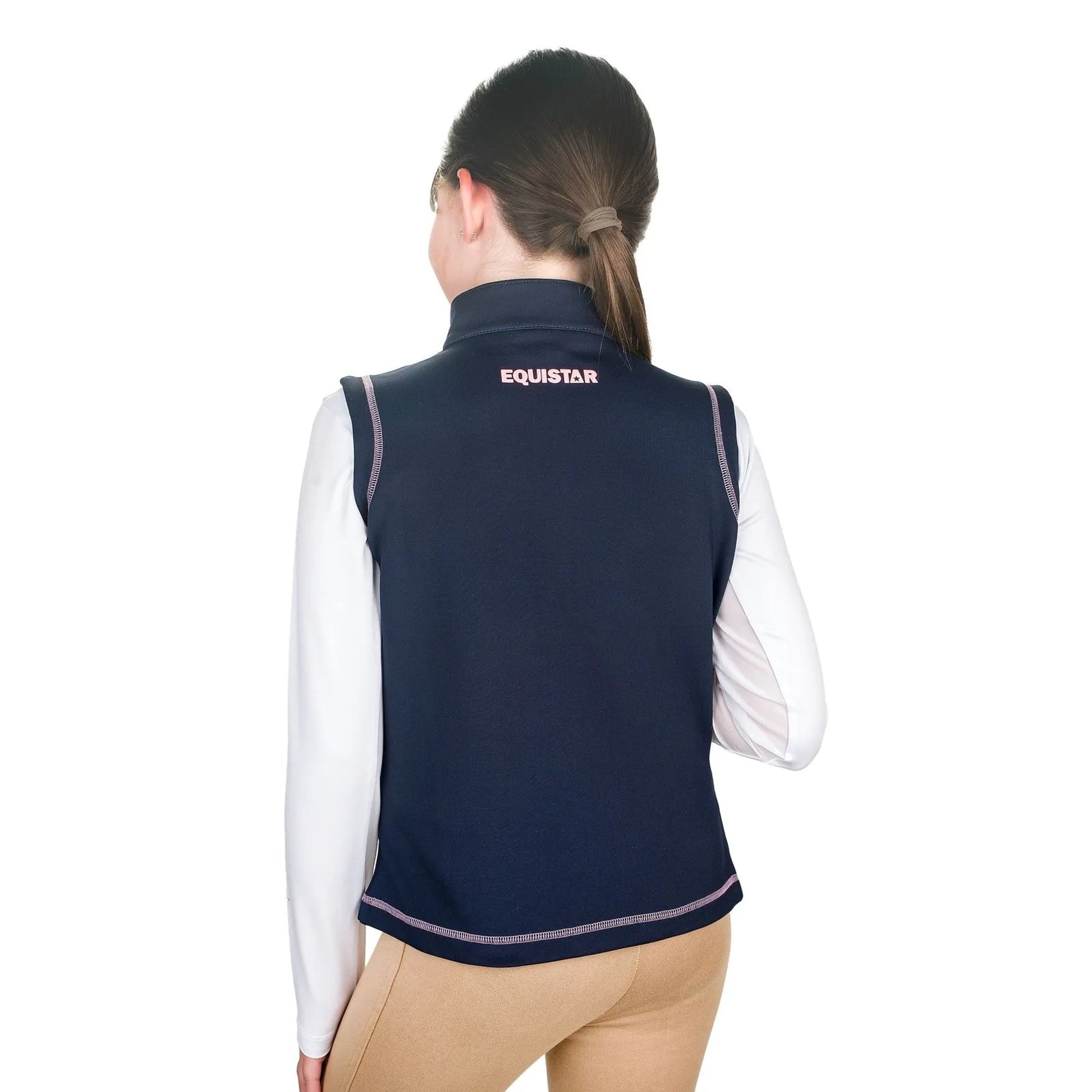 EquiStar Kids Full Zip Fleece Riding Vest