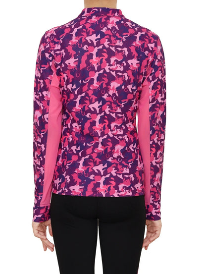 TuffRider Kids Camo Print Sport Shirt