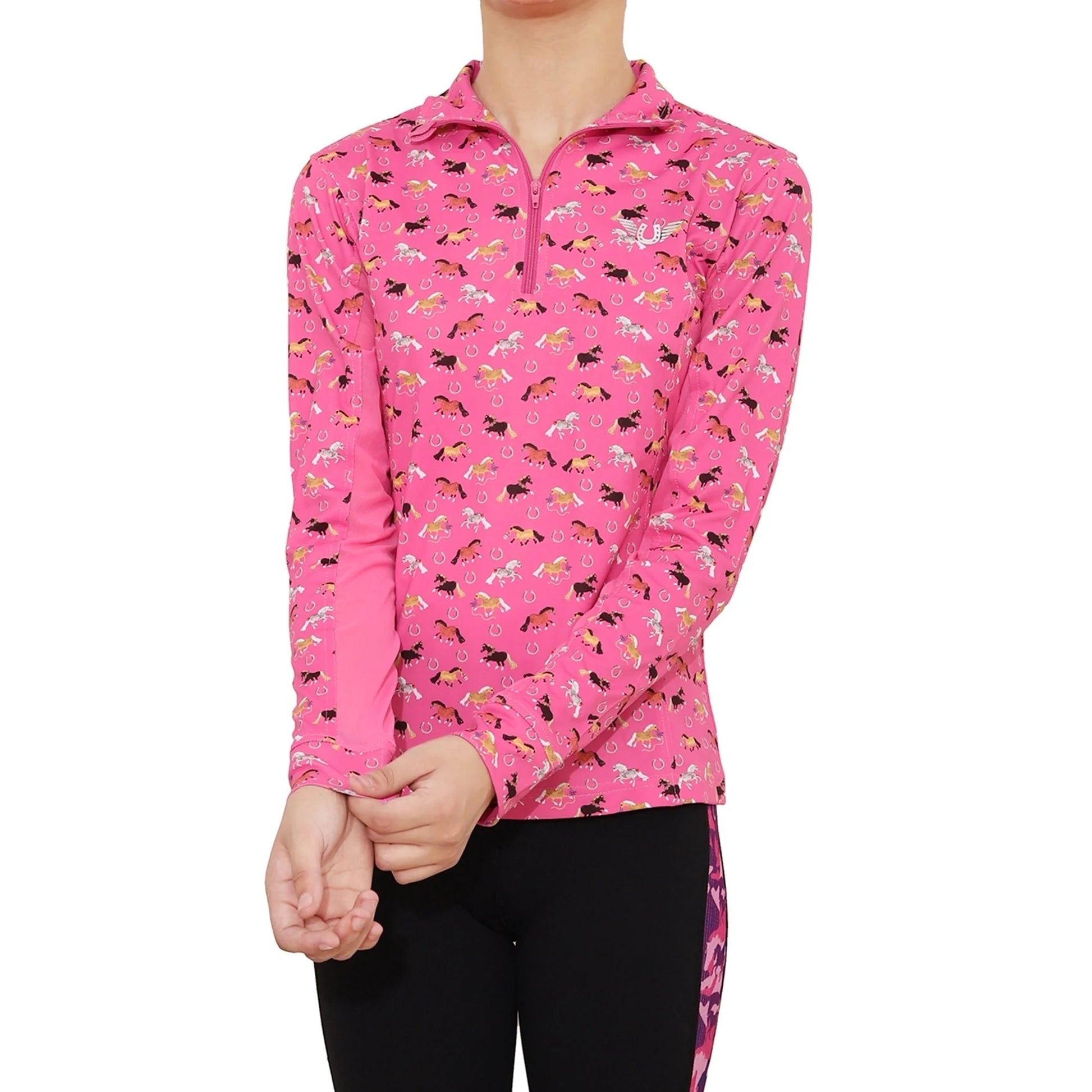TuffRider Kids Puff Ponies Sport Shirt
