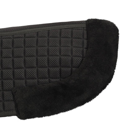 Lettia CoolMax Sherpa Quilted Half Pad with Trim