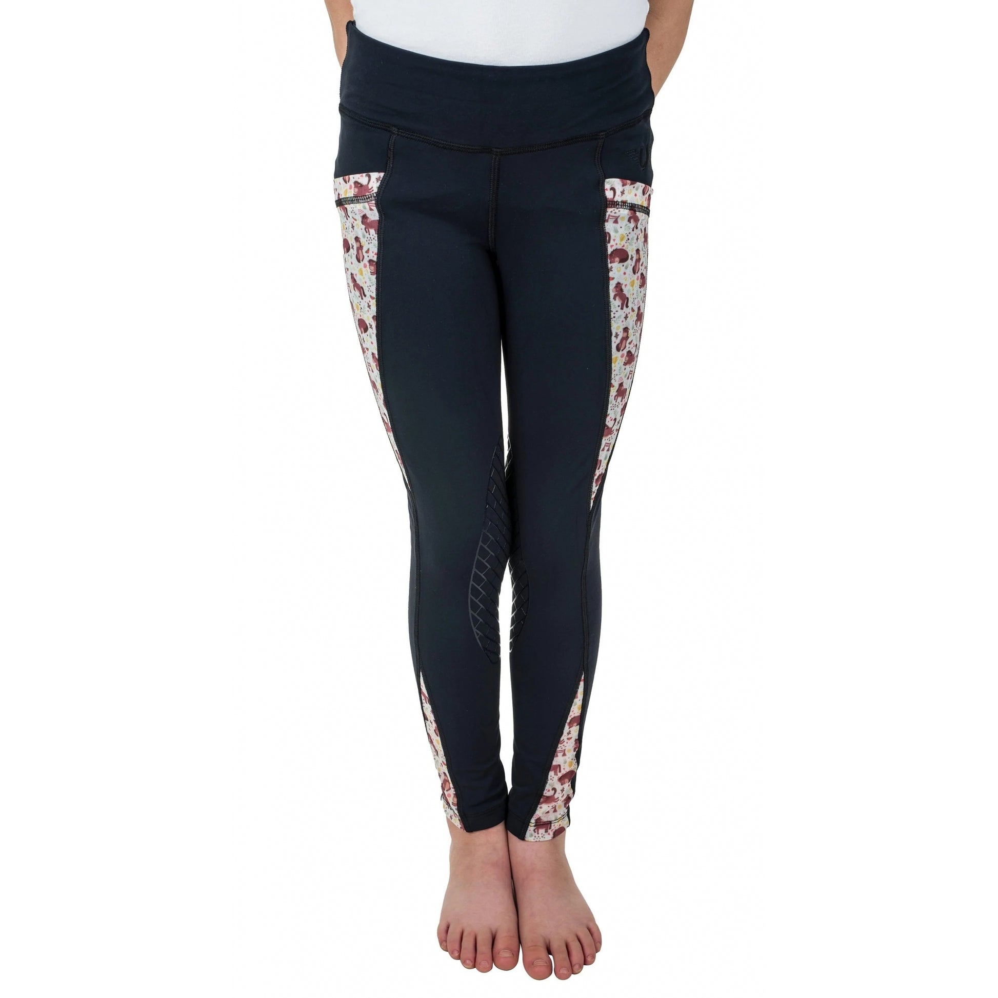 TuffRider Kids Minerva 3 Season Knee Patch Tights