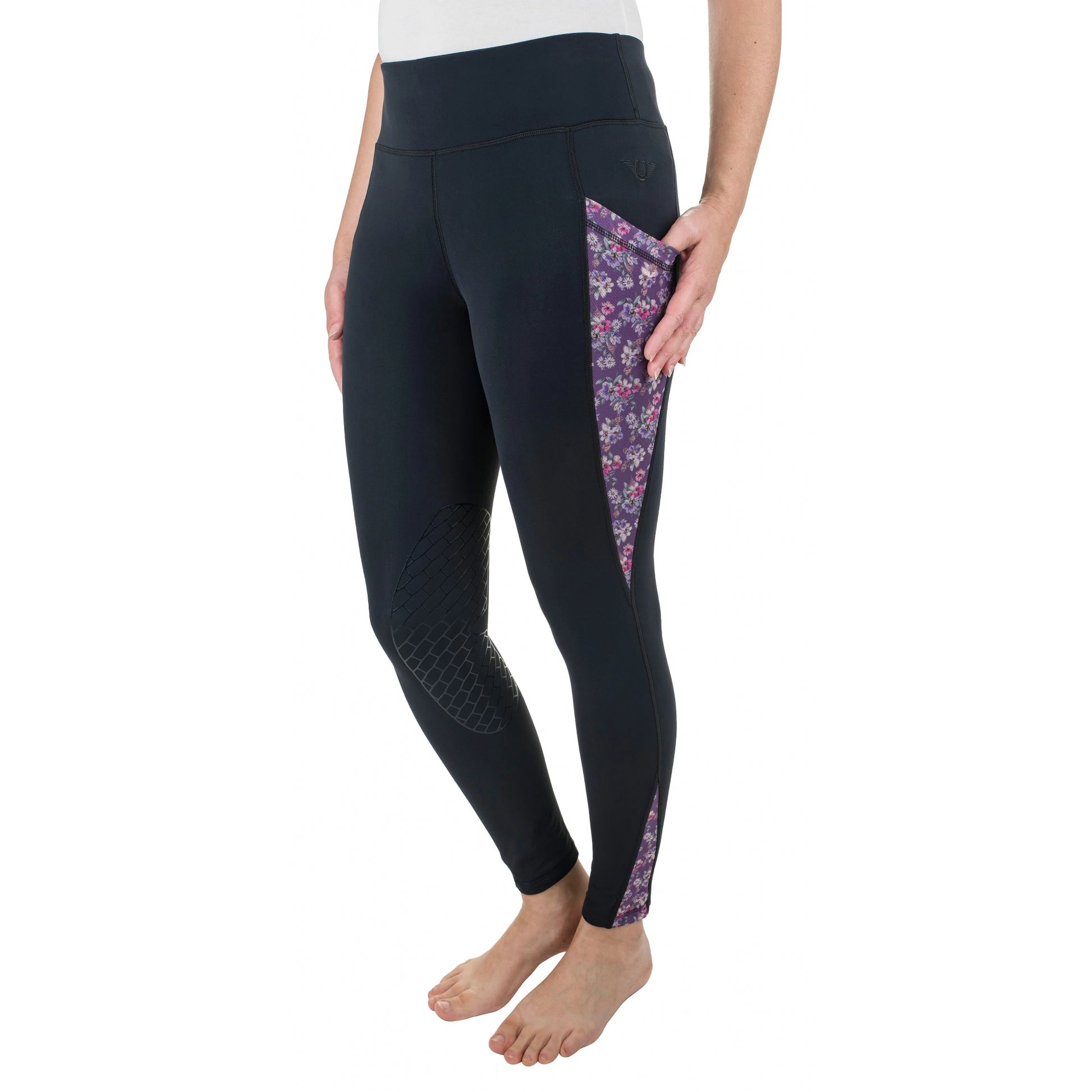 TuffRider Ladies Minerva 3 Season Knee Patch Tights