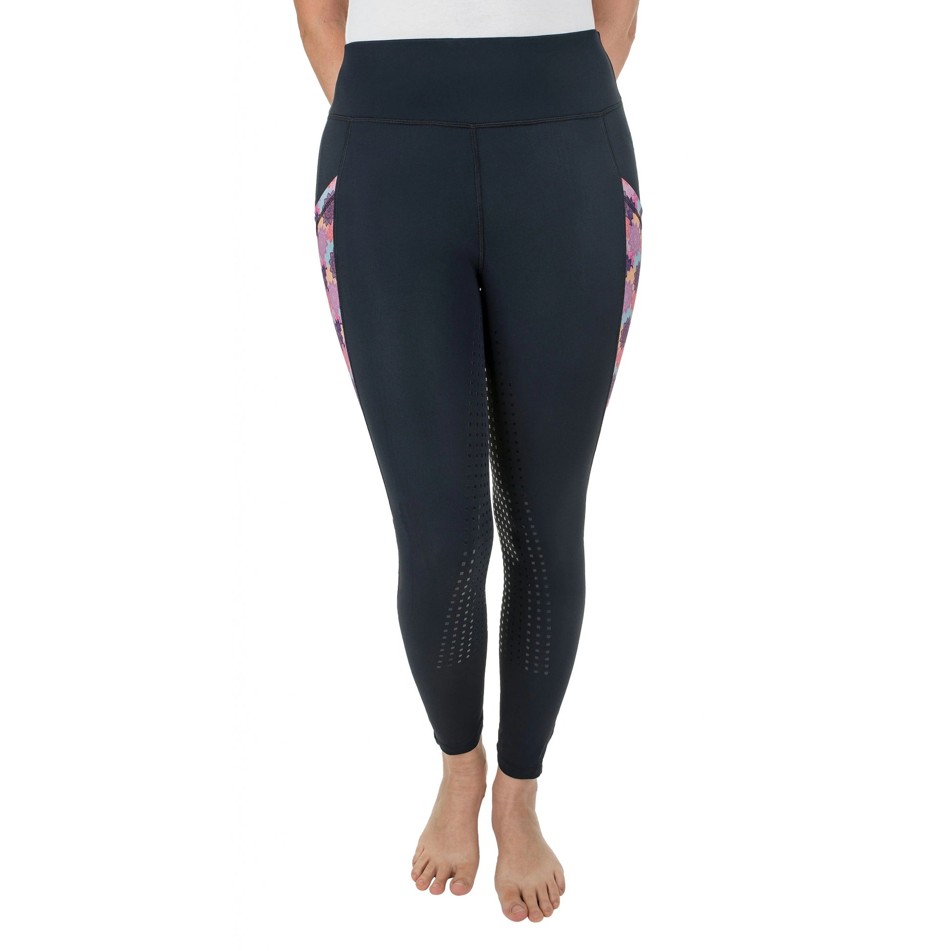 TuffRider Ladies Minerva 3 Season Printed Full Seat Tights