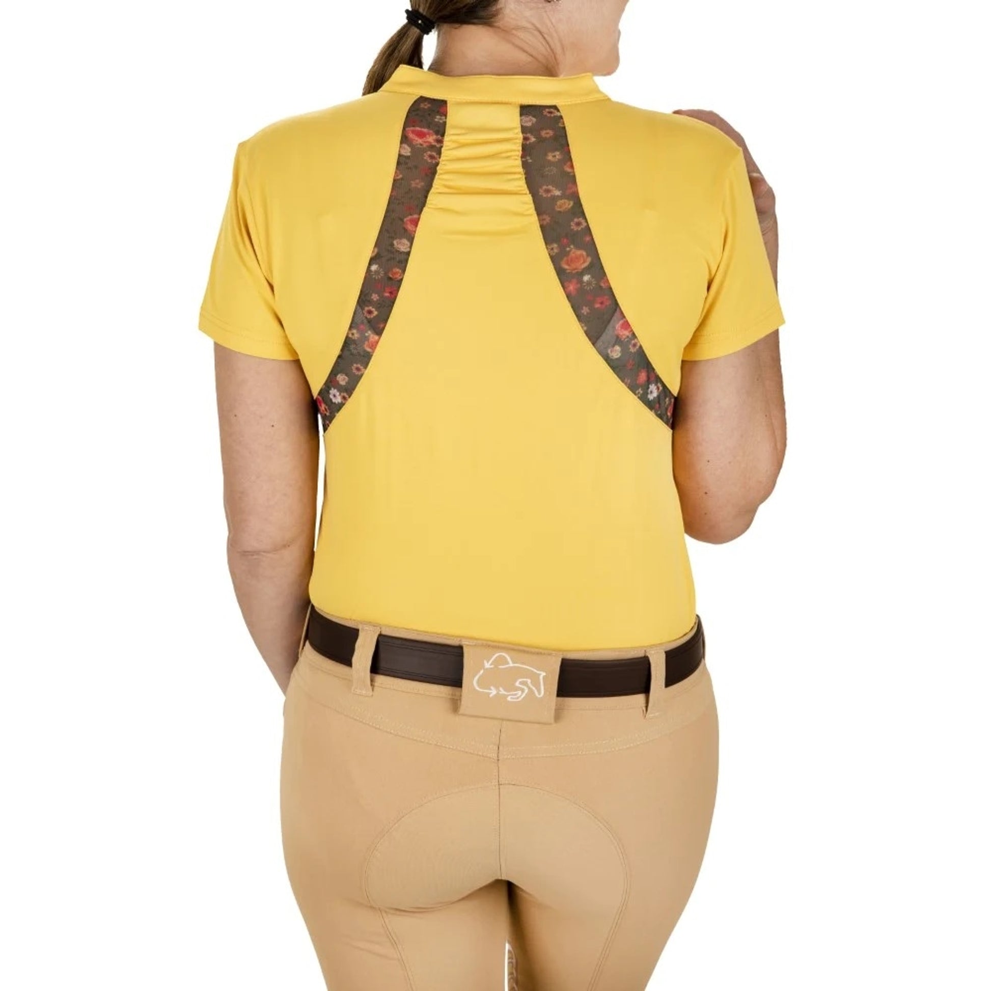 EcoRider by Equine Couture Ladies Thea Short Sleeve Sport Shirt