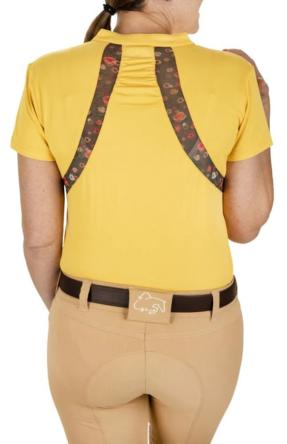 EcoRider by Equine Couture Ladies Thea Short Sleeve Sport Shirt