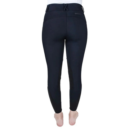 Equine Couture Ladies Charlotte Suede Knee Patch Breeches