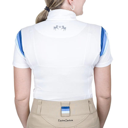 Equine Couture Ladies Gradient Short Sleeve Show Shirt