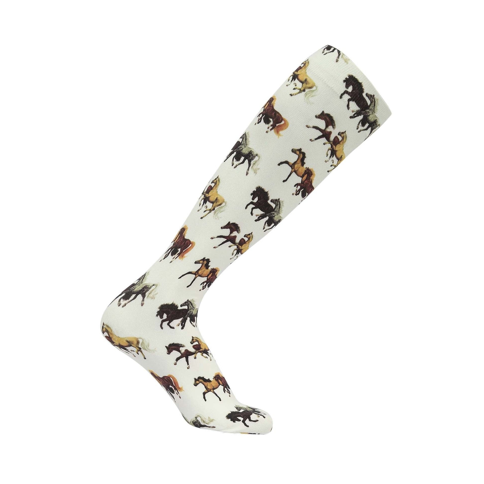 AWST Int'l Lila Horse Pairs Socks