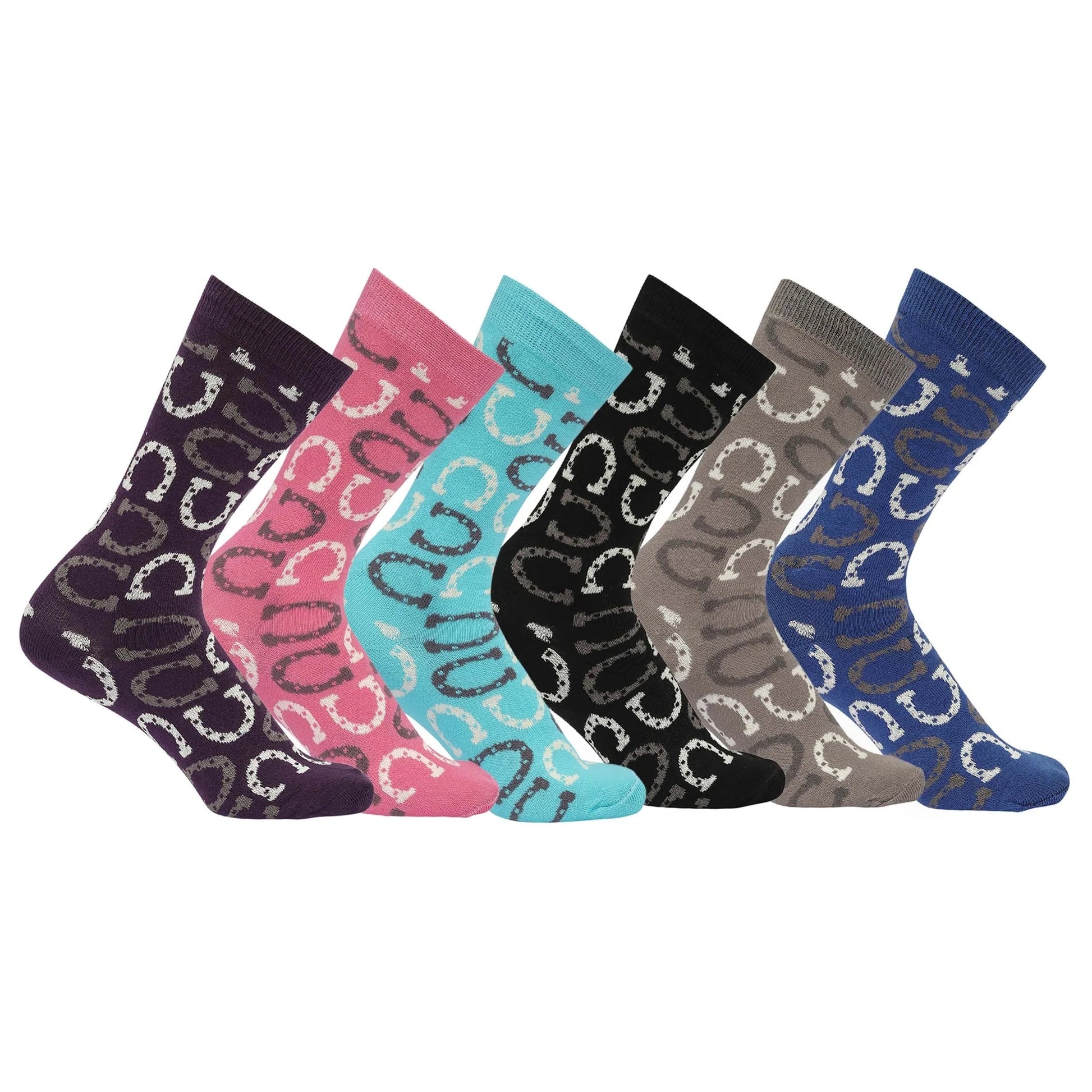 AWST Int'l Lucky Horseshoes Socks