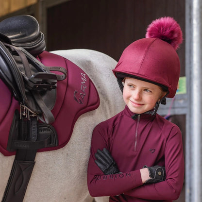 Shires Aubrion Elter Helmet Silk