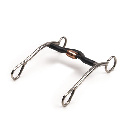 Shires Solid Shank Sweet Iron Medium Port Copper Roller