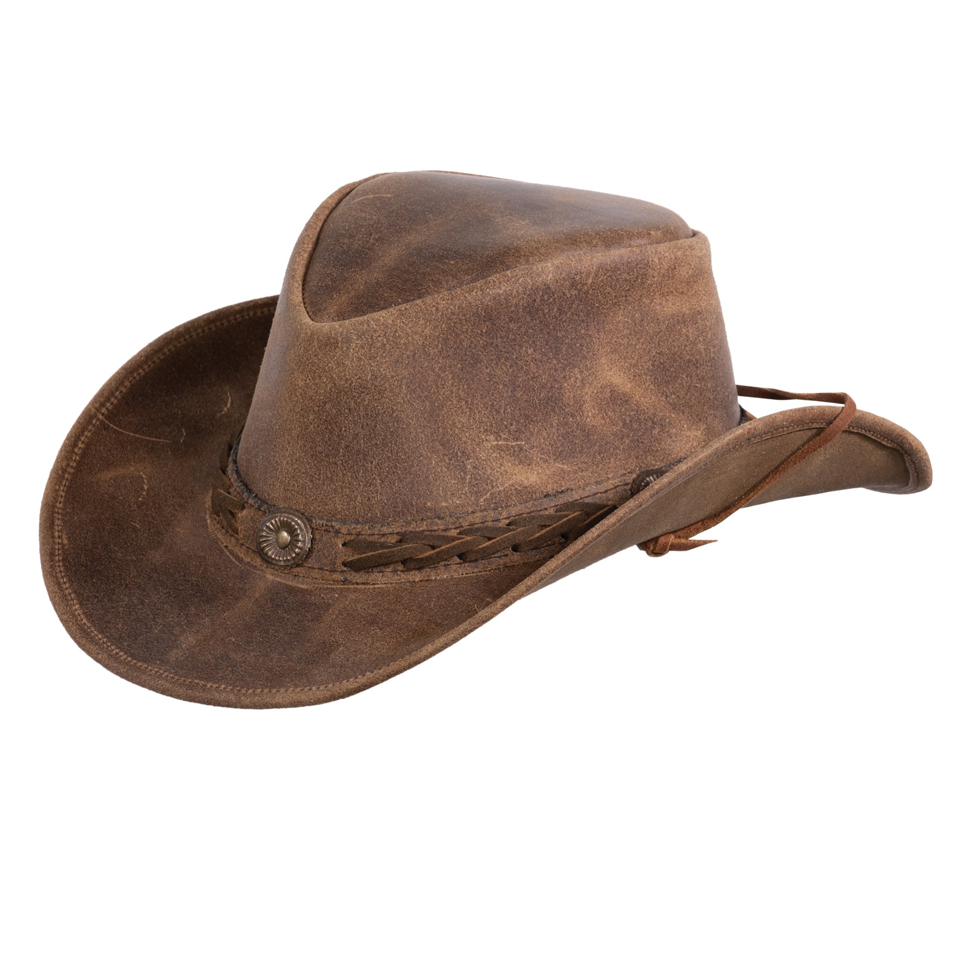 Outback Trading Ridge Leather Hat