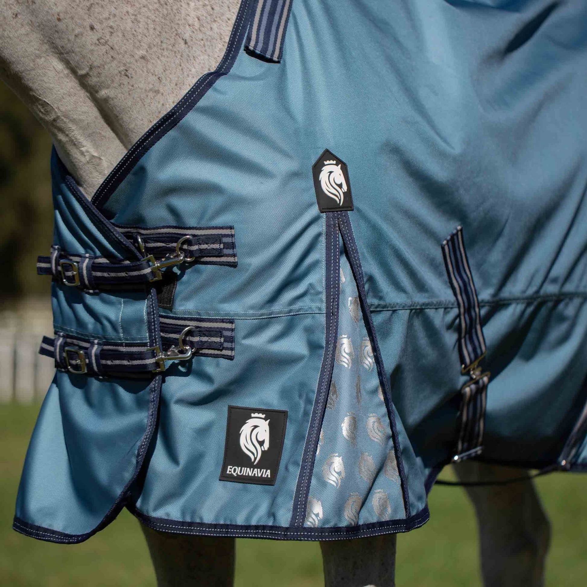 Equinavia Thunder360 Detachable Neck Light Weight Turnout Blanket 100g