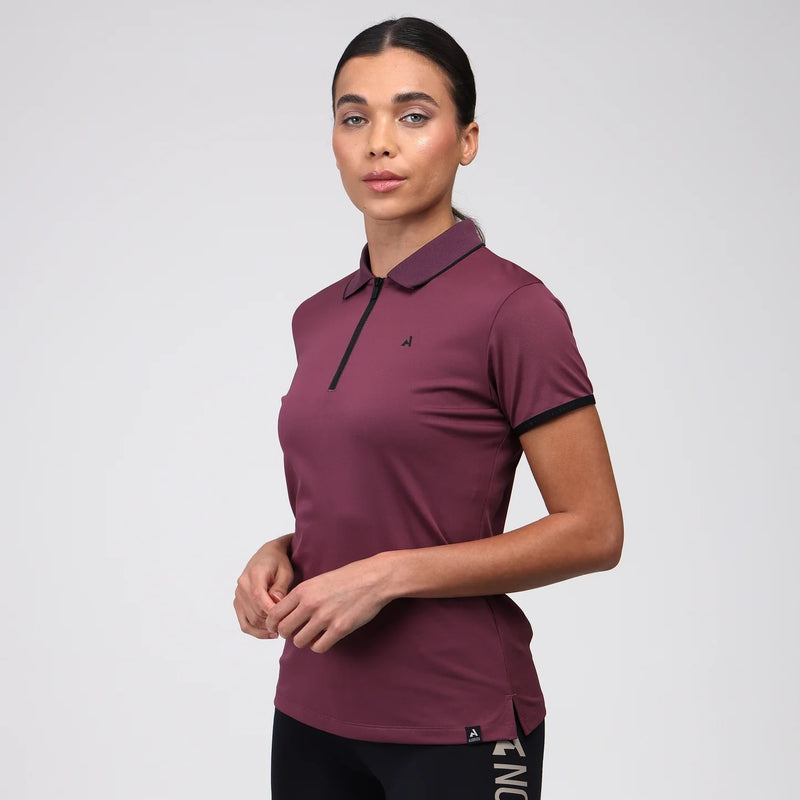 Aubrion React Short Sleeve Tech Polo