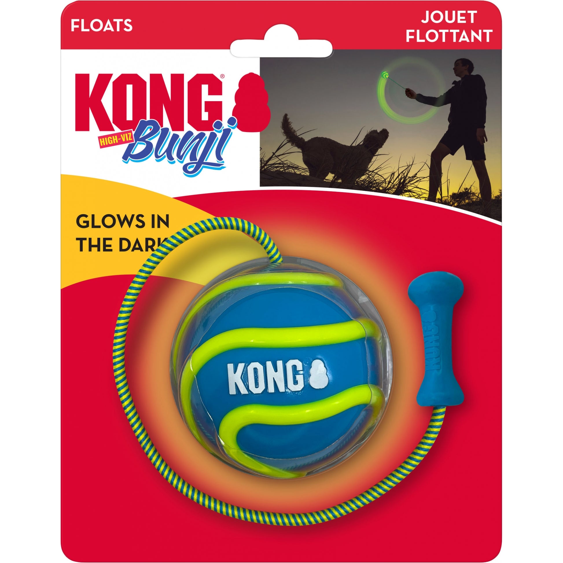 KONG Bunji High-Viz Ball Assorted