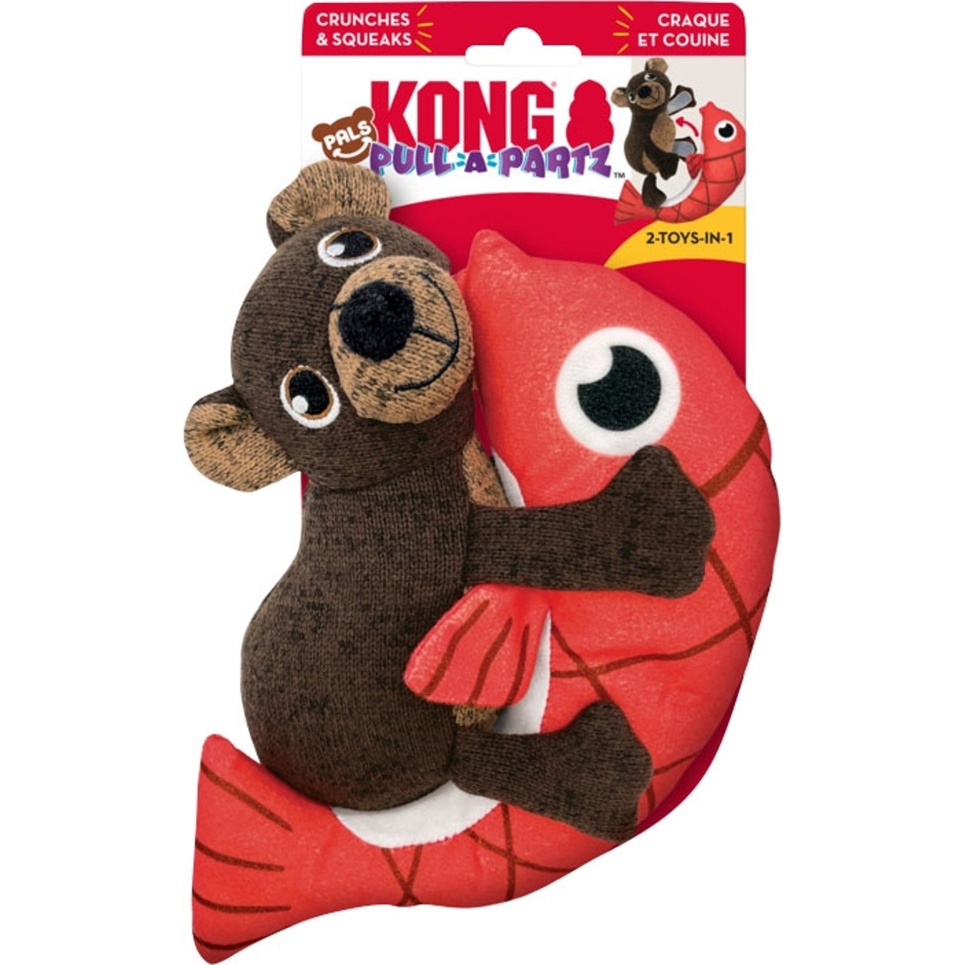 KONG Pull-A-Partz Pals Bear