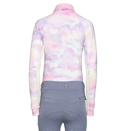 Dapplebay Kids Lavender Haze 1/4 Zip Long Sleeve Top