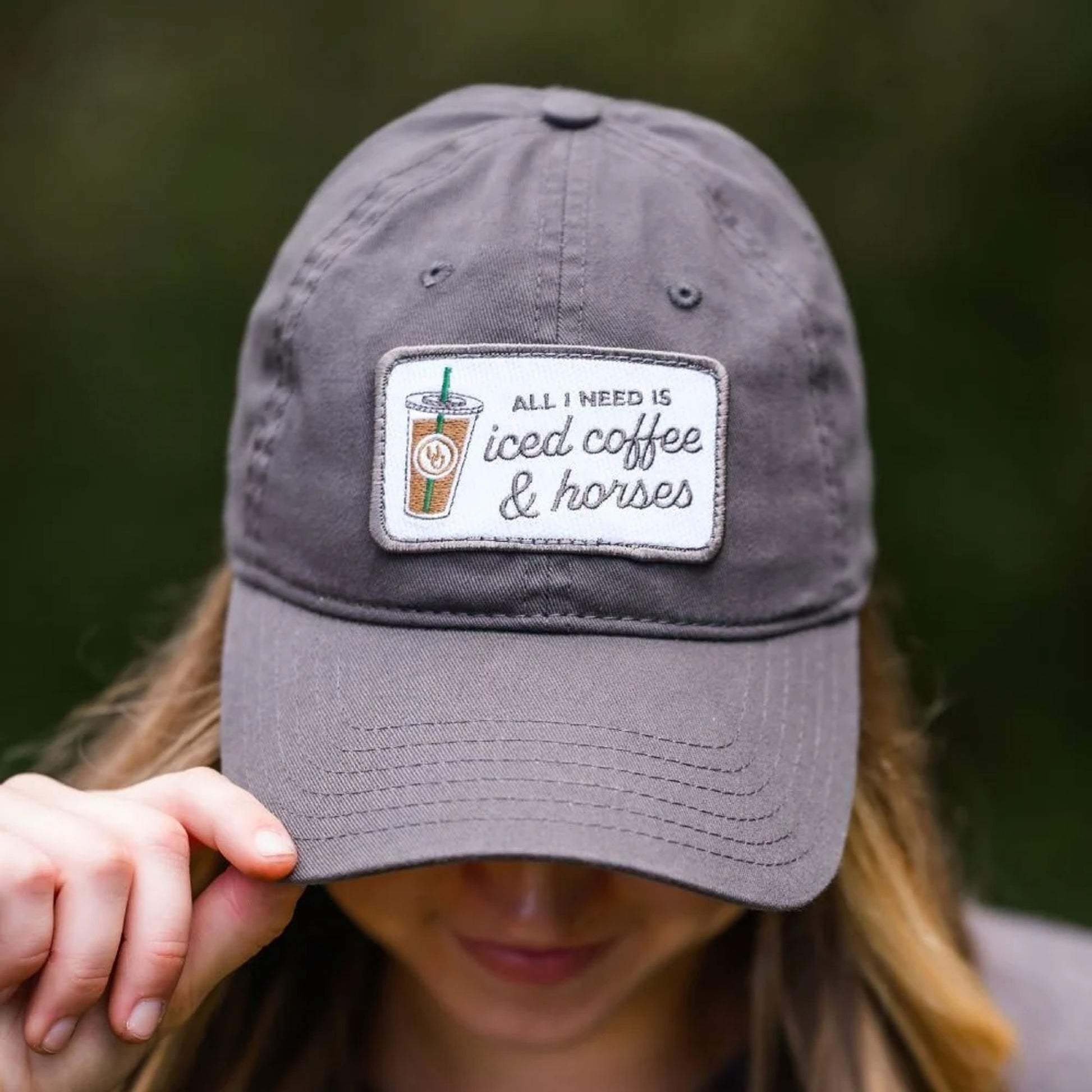 Dapplebay Iced Coffee & Horses Barn Hat