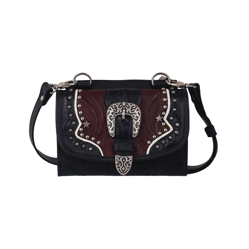 American West Texas Two Step Small Crossbody Bag/Wallet