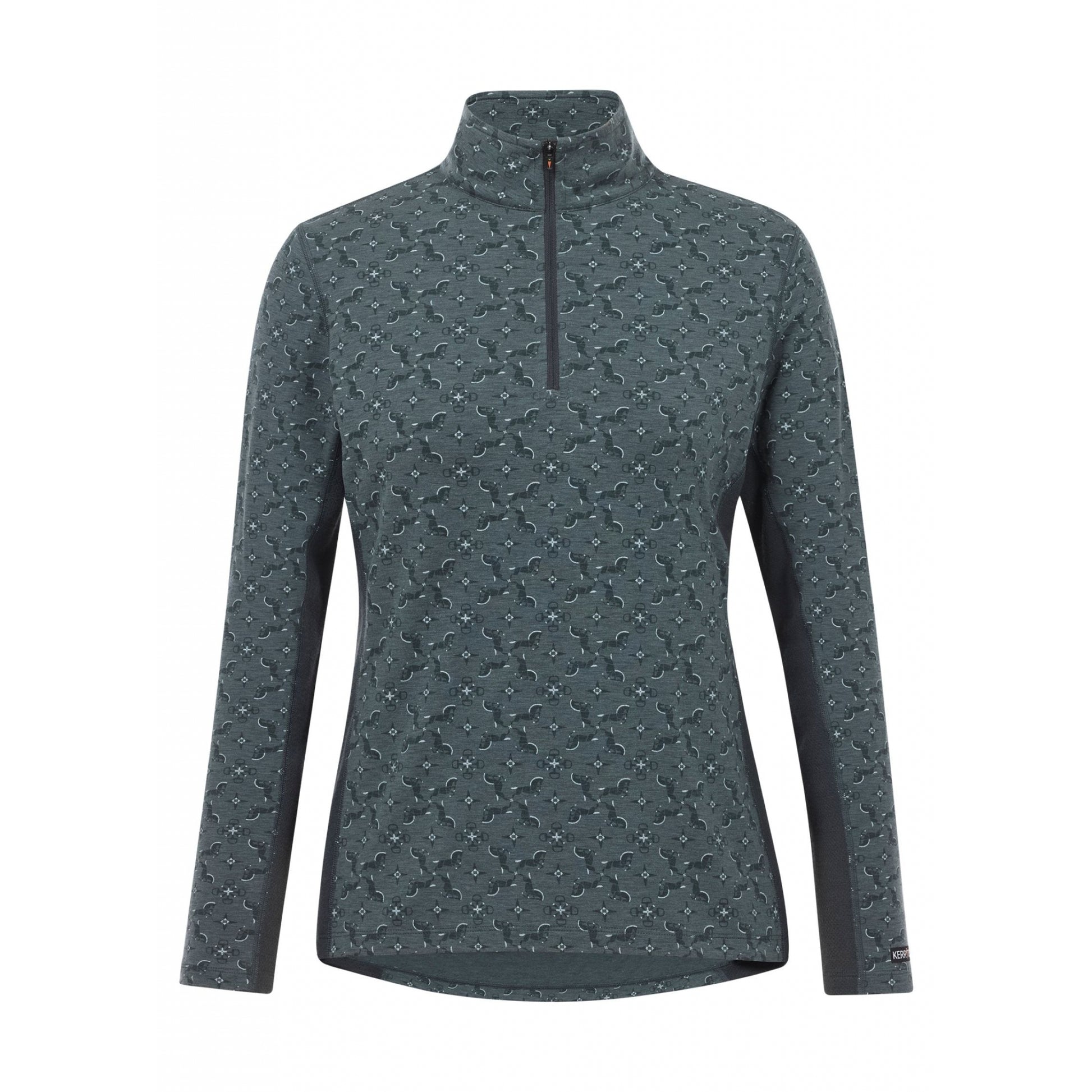 Kerrits Stable Temp Wool Qrt Zip Top