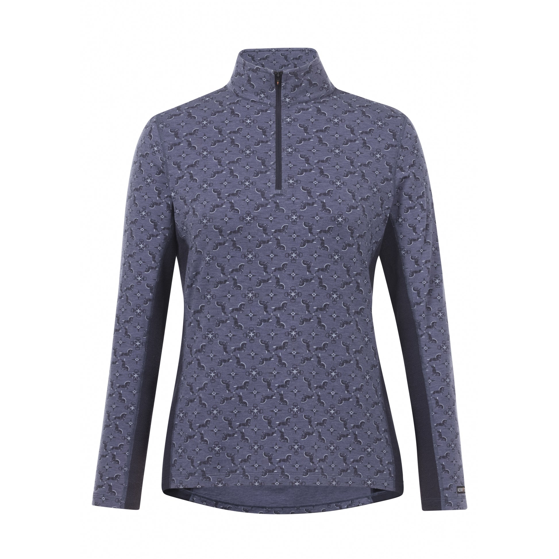 Kerrits Stable Temp Wool Qrt Zip Top
