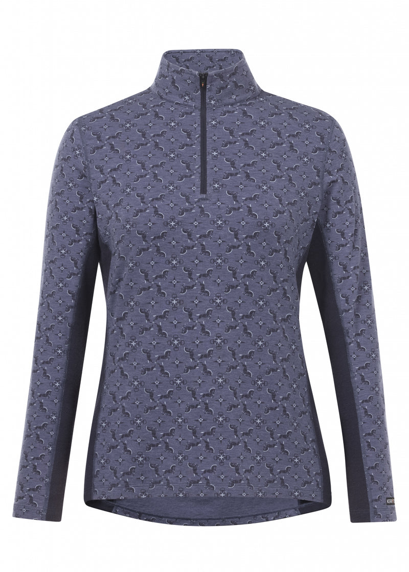 Kerrits Stable Temp Wool Qrt Zip Top