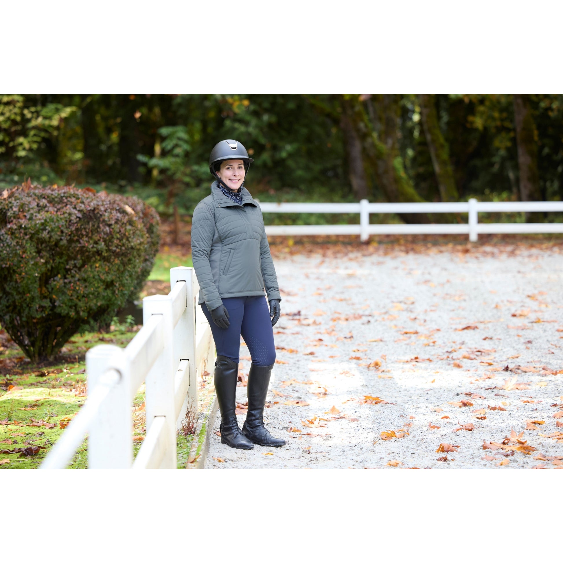 Kerrits Hoofprint Quilted PO Jacket