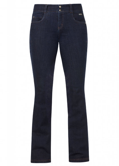 Kerrits Stretch Denim Silicone Knee Patch Bootcut Riding Pants - Regular