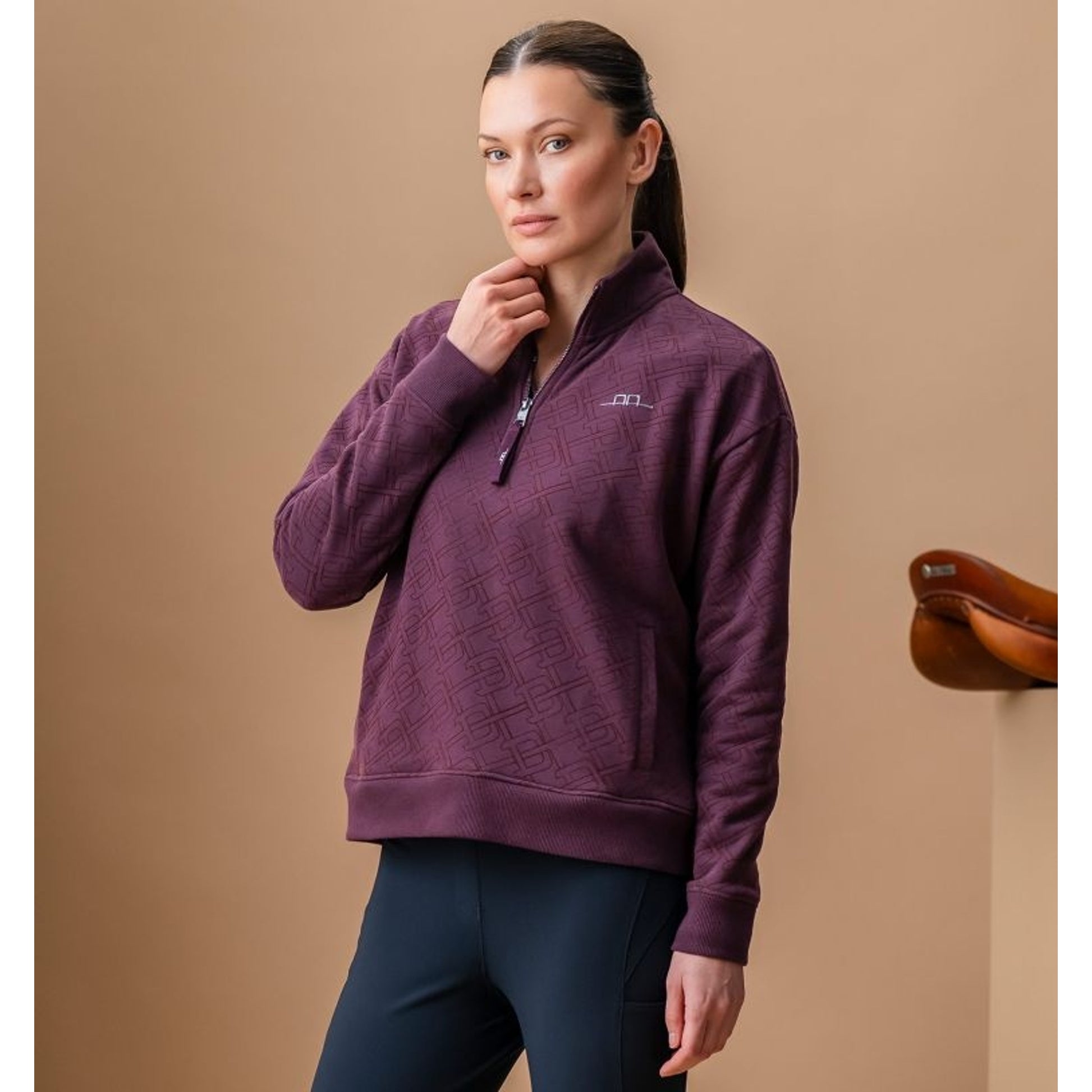 Alessandro Albanese Gabriella Half Zip Sweatshirt