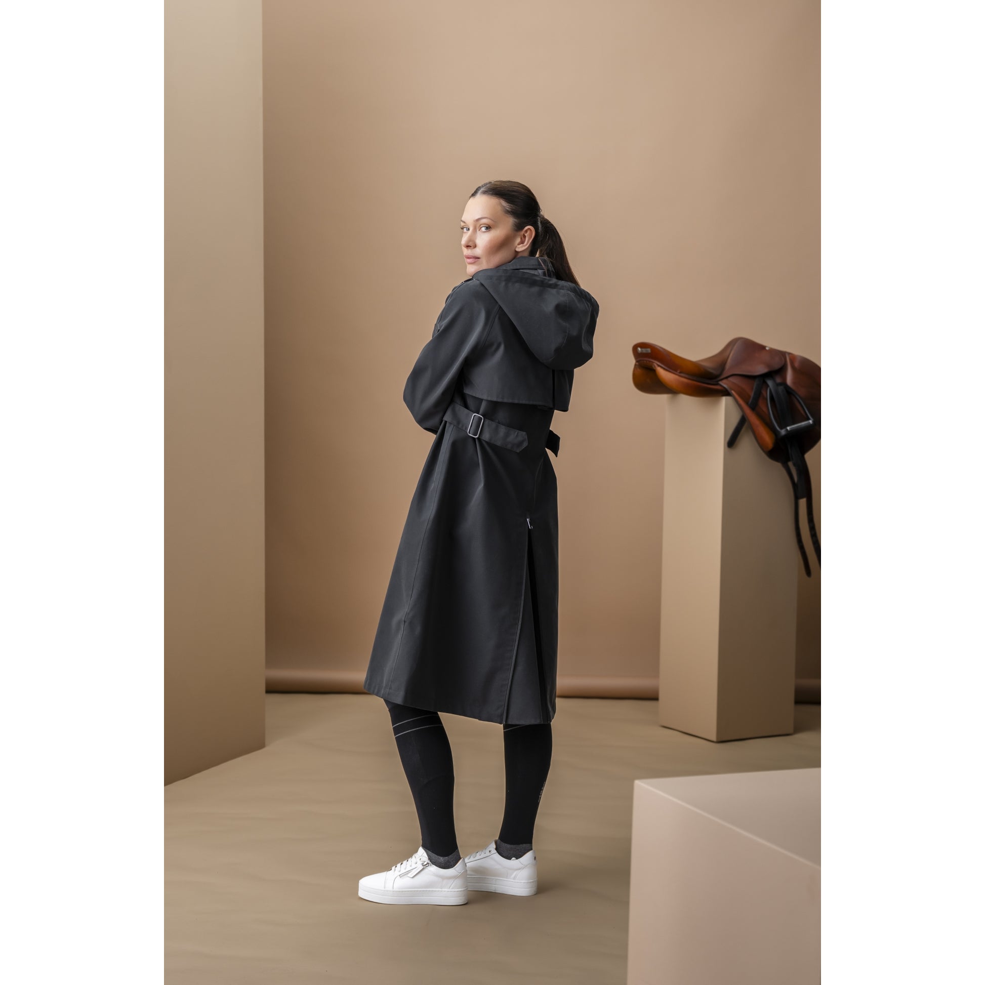 AA Ladies Isabella Riding Trench Coat