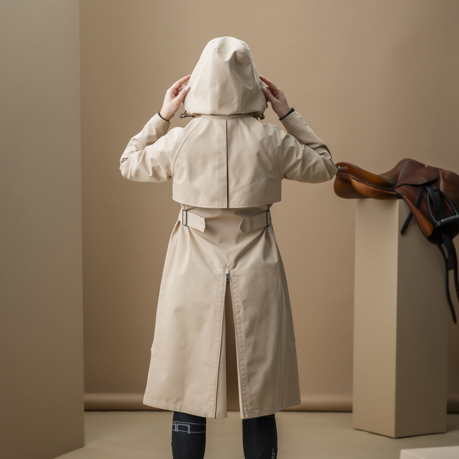 AA Ladies Isabella Riding Trench Coat