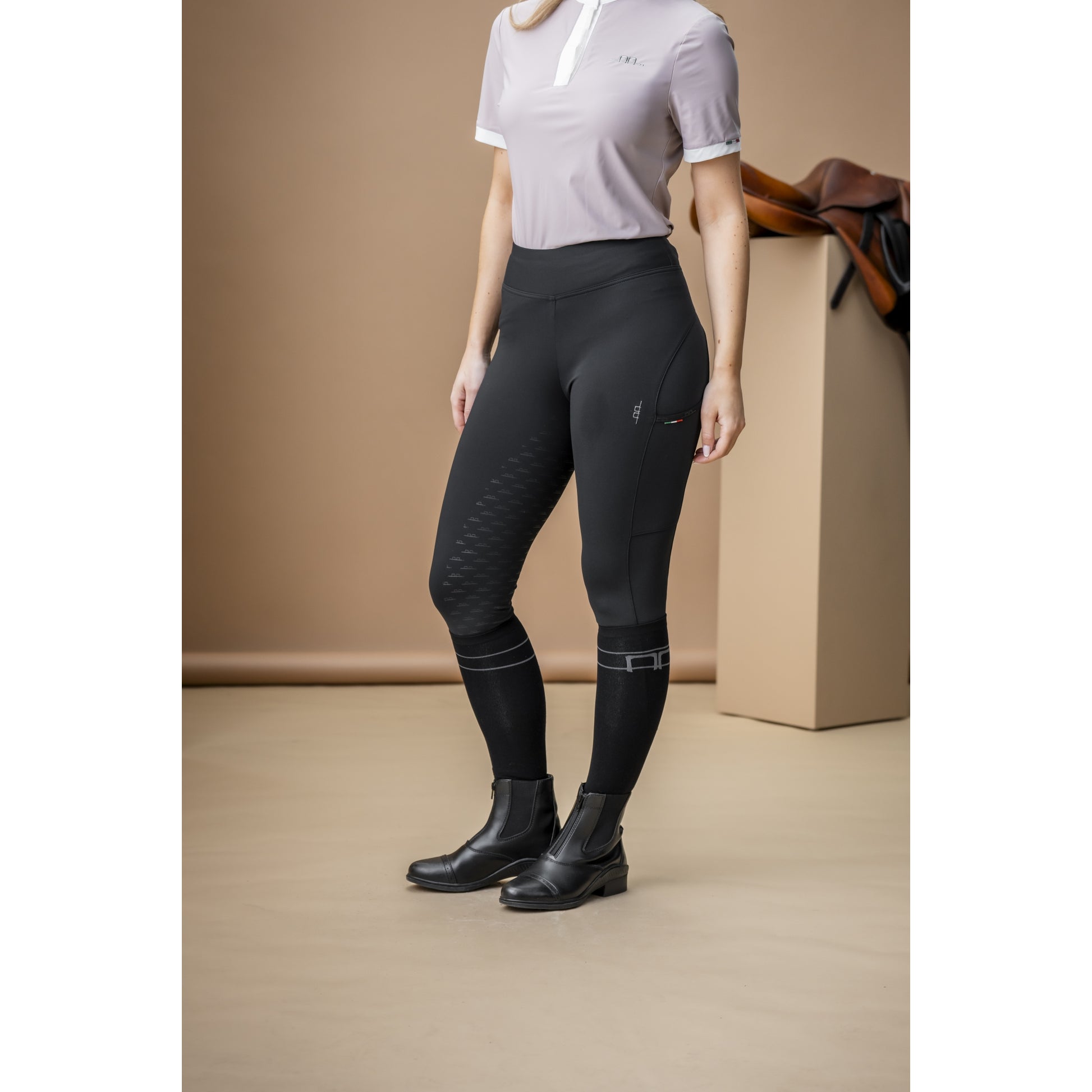 AA Ladies Alba Brushed Riding Tight