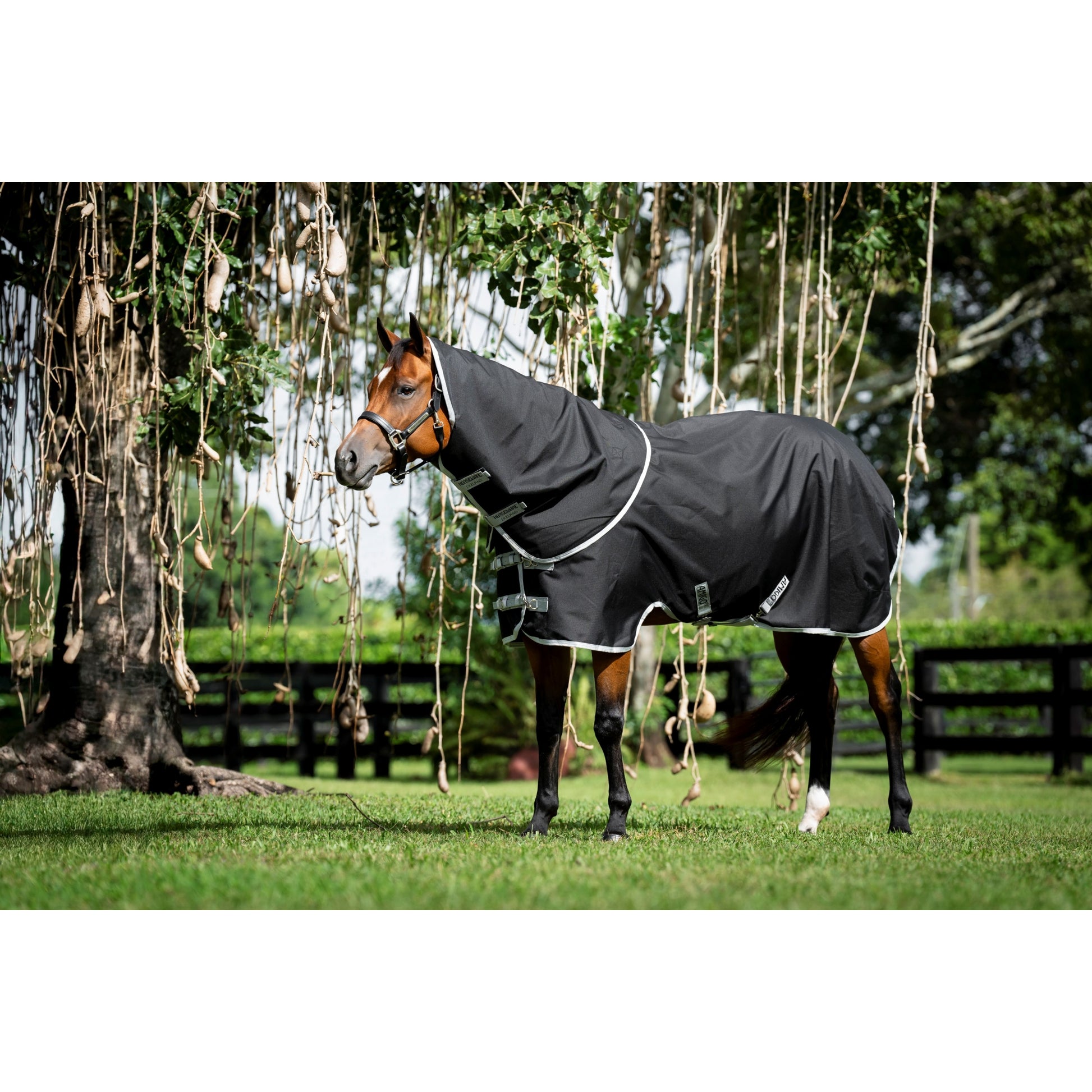Amigo Ripstop 900D Q Hrs Hood 150g L Black/Silver
