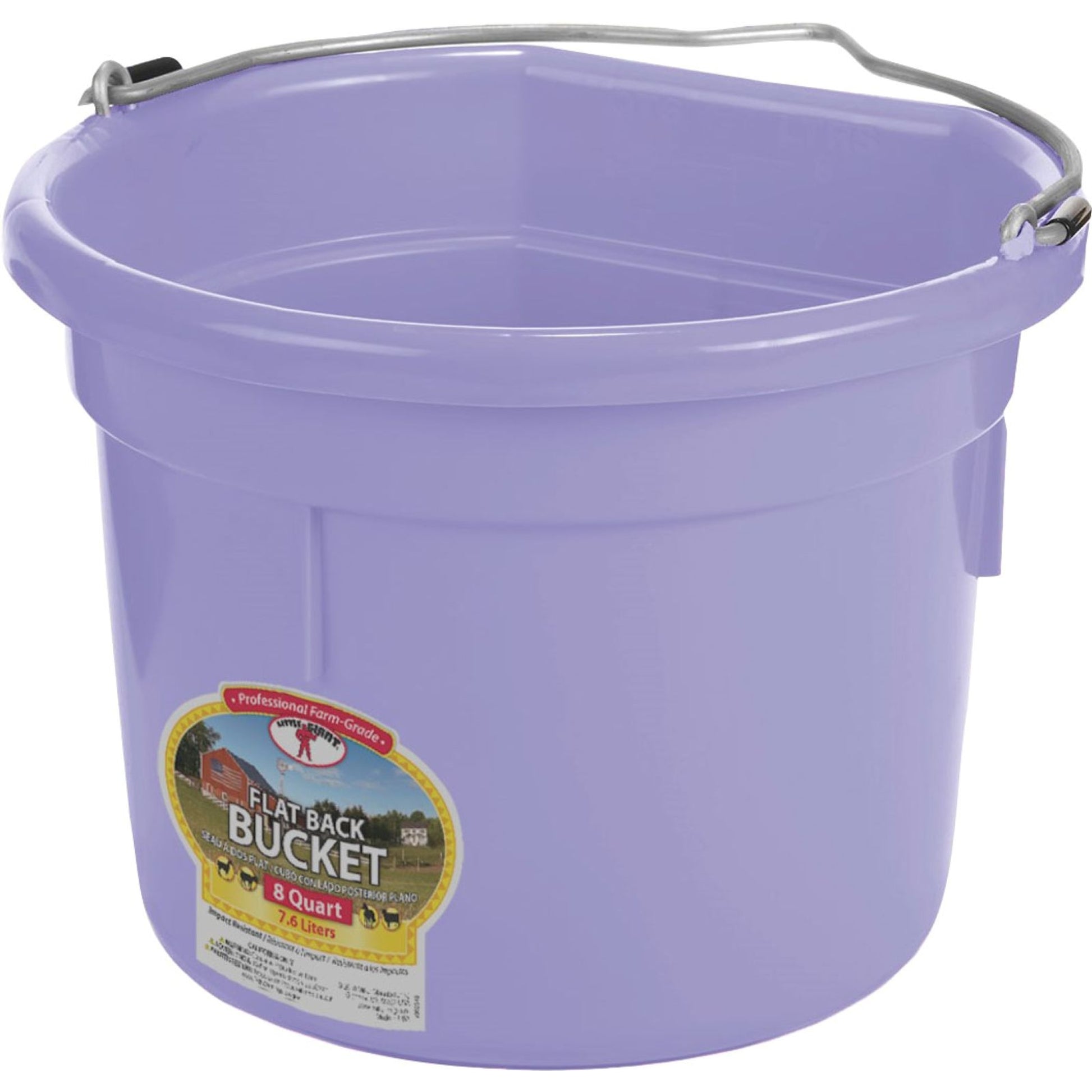 Flatback Bucket For Goats/Sheep/Miniature Horses