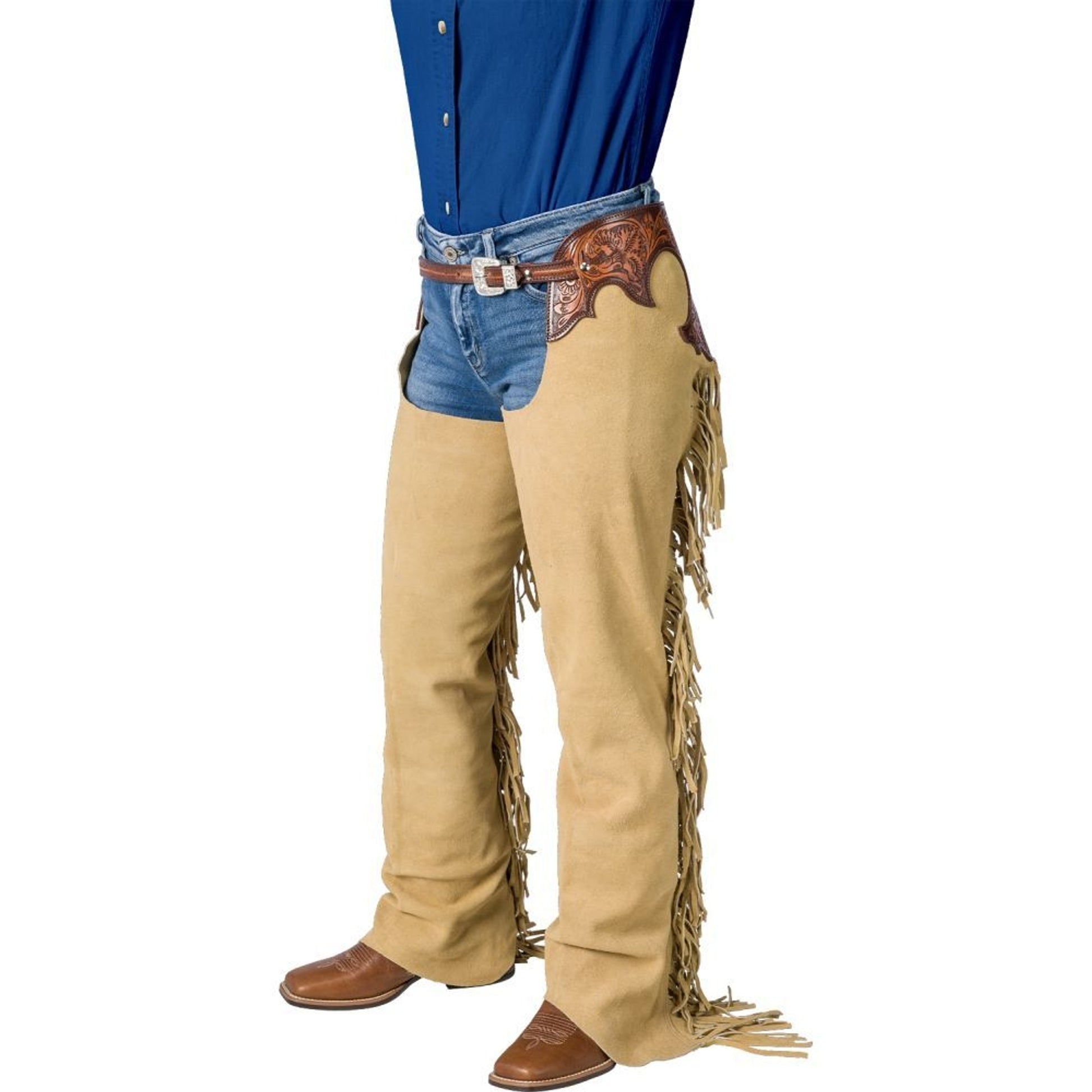 Tough1 Suede Reining Chaps
