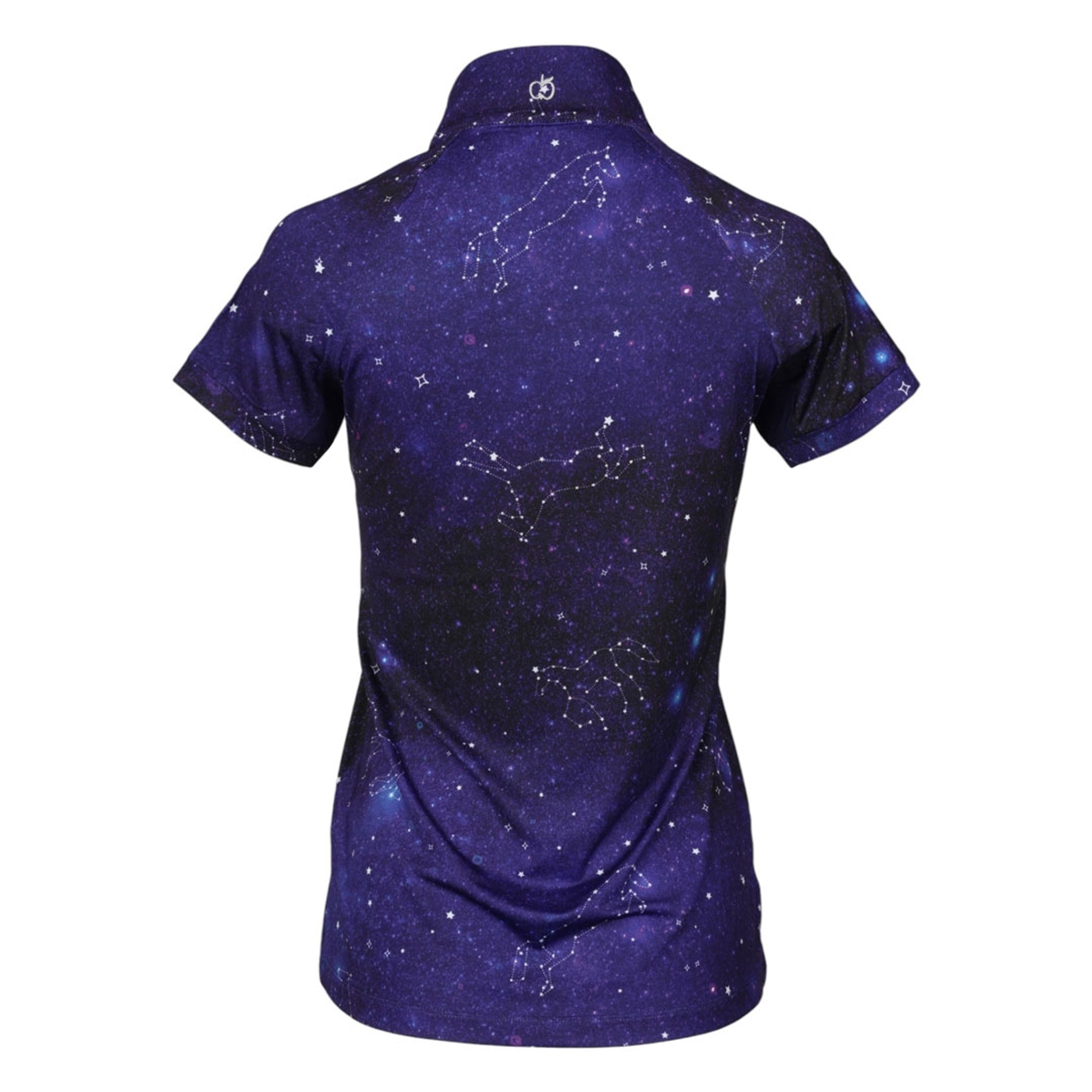 Dapplebay Kids Constellation 1/4 Zip Short Sleeve Top