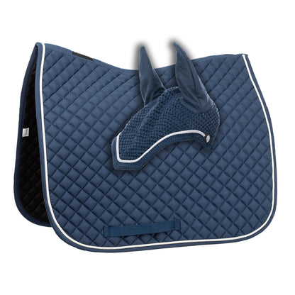 Equinavia Voss Dressage Saddle Pad and Bonnet Set