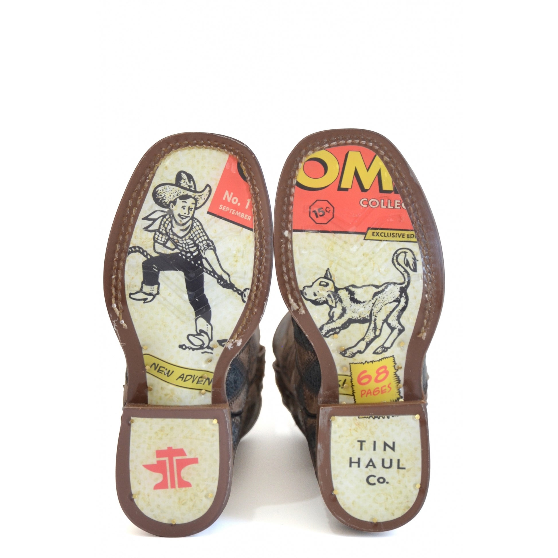 Tin Haul Little Kids Triangulum Square Toe Boots