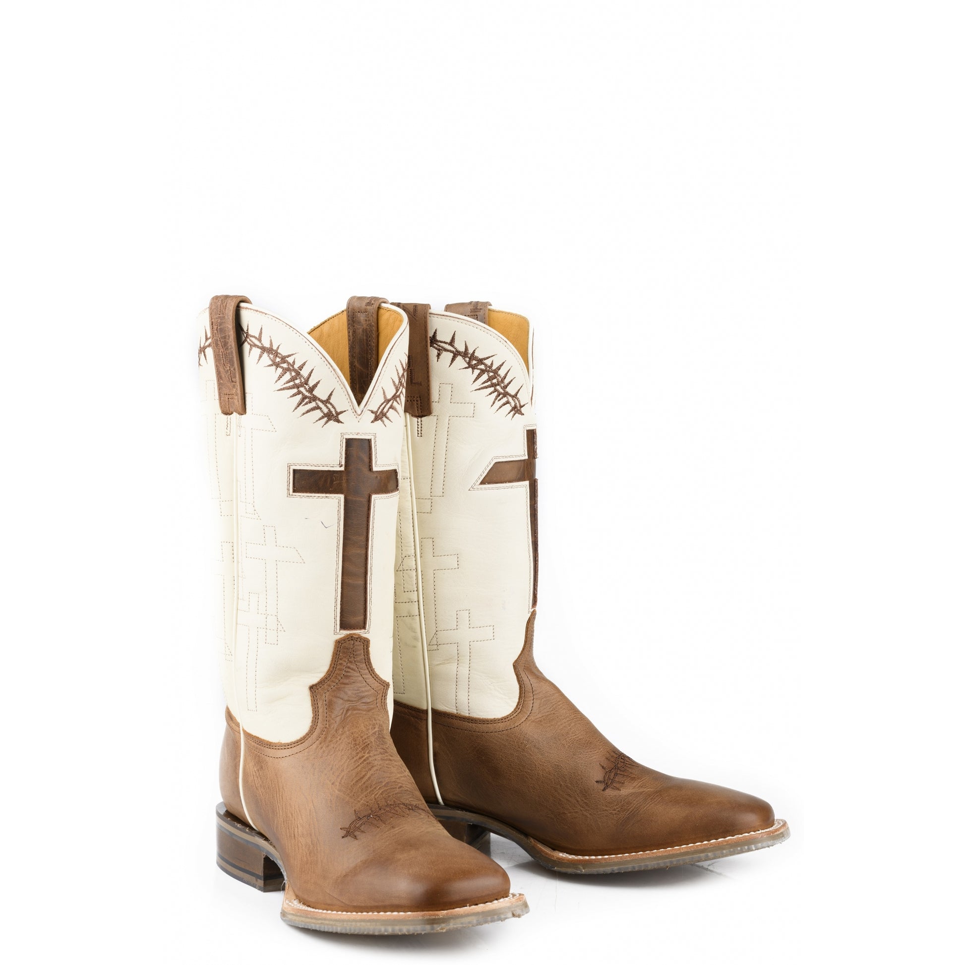 Tin Haul Mens Show Of Faith Square Toe Boots