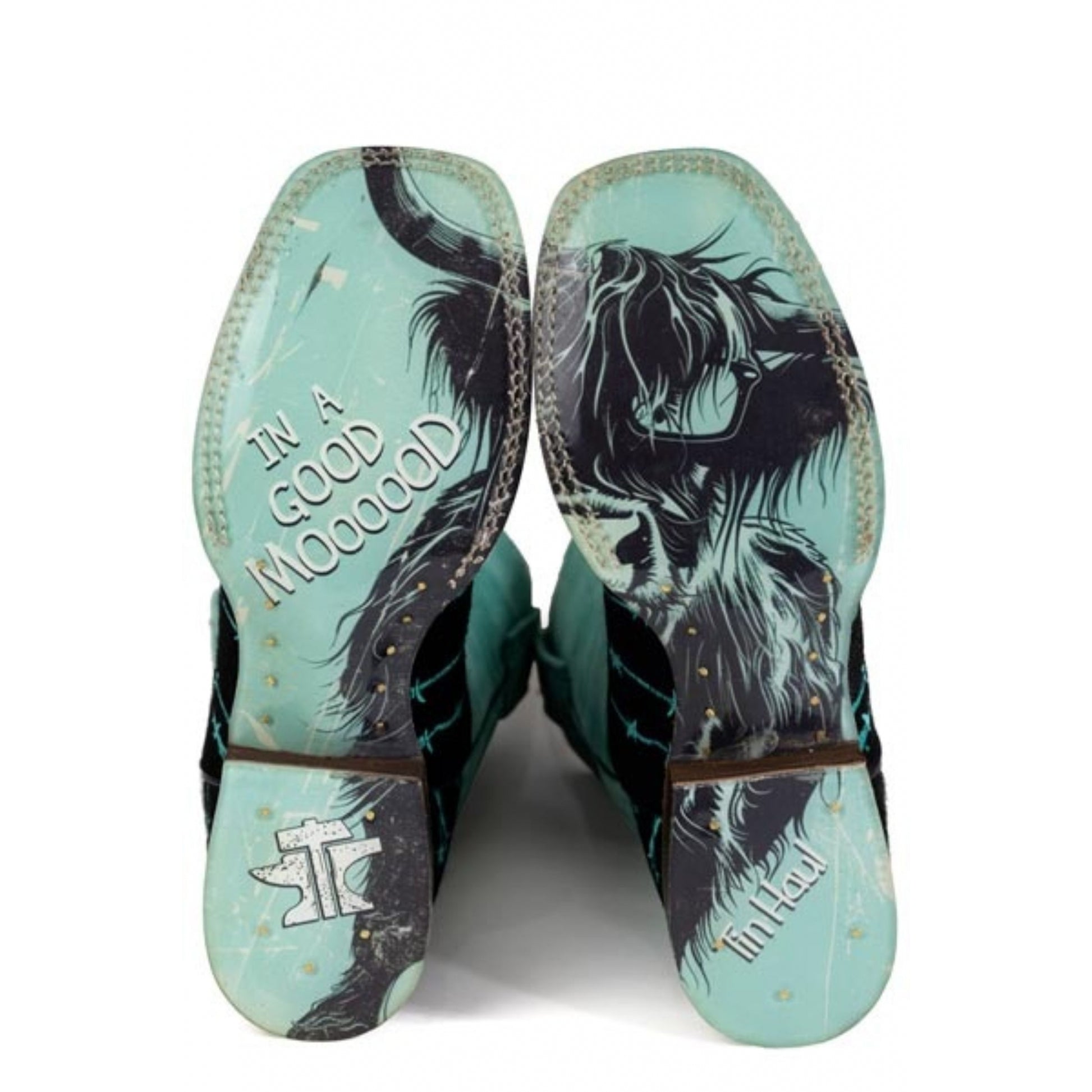 Tin Haul Ladies Barbwire Belle Square Toe Boots