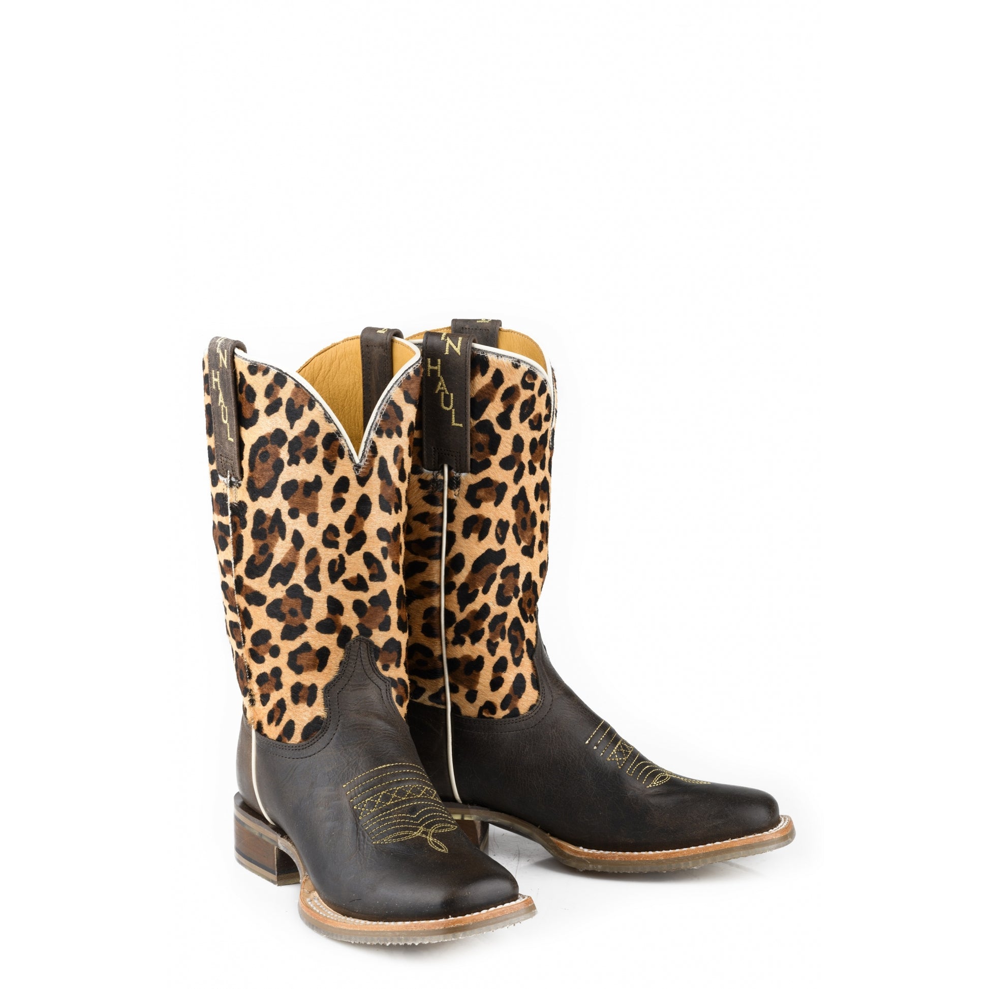Tin Haul Ladies Wild Cat Square Toe Boots