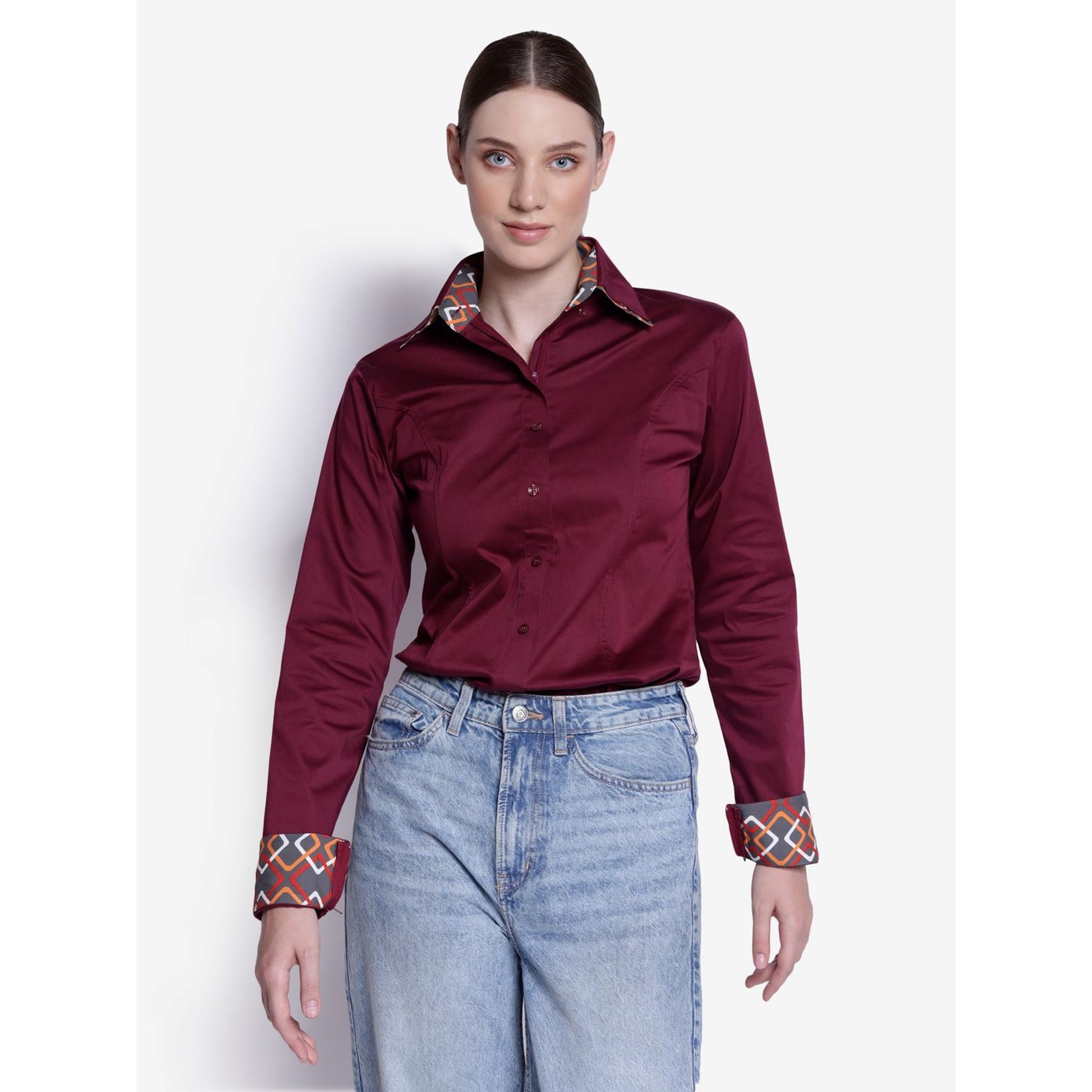 TuffRider Ladies ADEY Double Collar Shirt