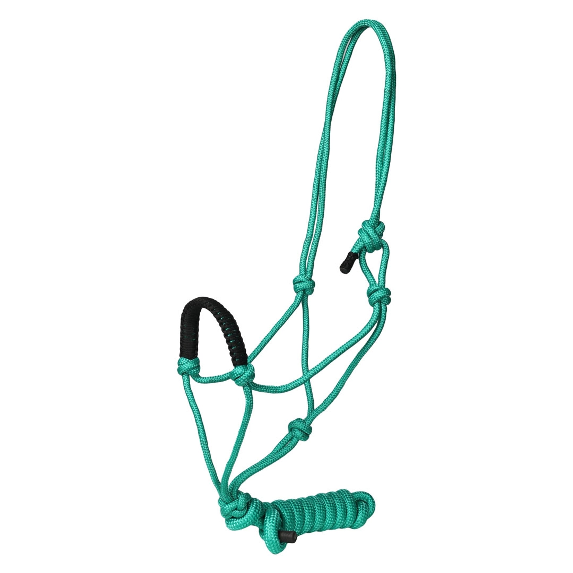 TuffRider Rugged Rope Halter Braided Noseband with Matching 6' Lead