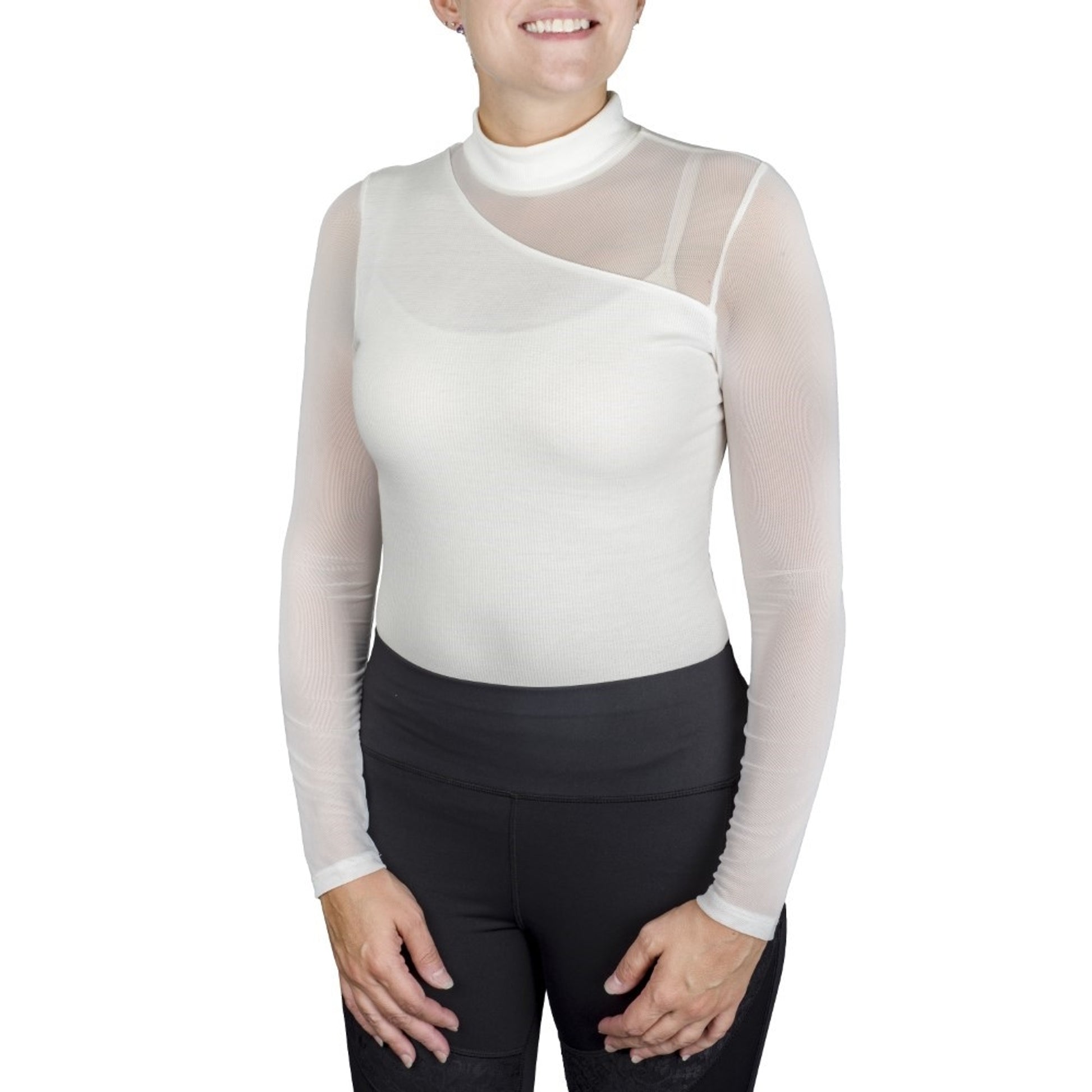 Equine Couture Spicy Girl Cocoa Long Sleeve Shirt
