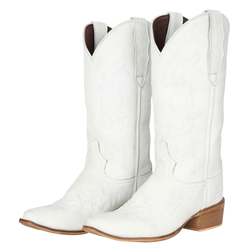 TuffRider Ladies Snip Toe Paris Embroidered Western Boots