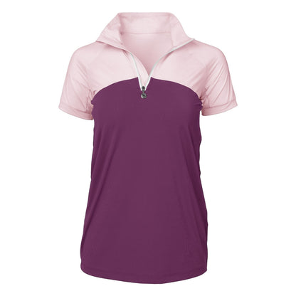 Dapplebay Lady 1/4 Zip Short Sleeve Riding Top
