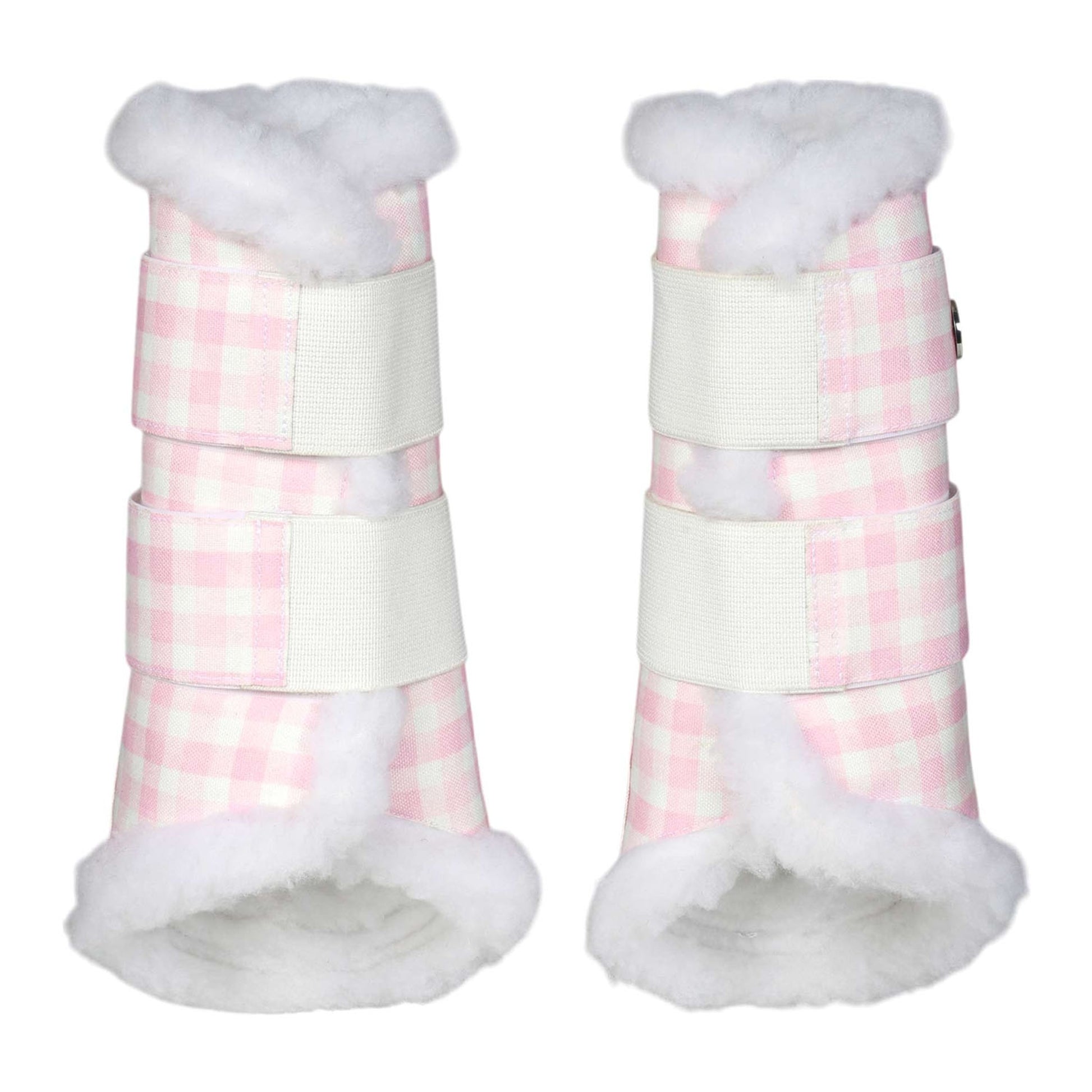 Dapplebay Gingham Brush Boots
