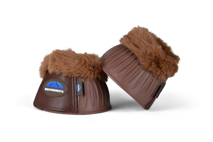 Weatherbeeta Tough-Tec Prime Fleece Trim Rubber Bell Boots