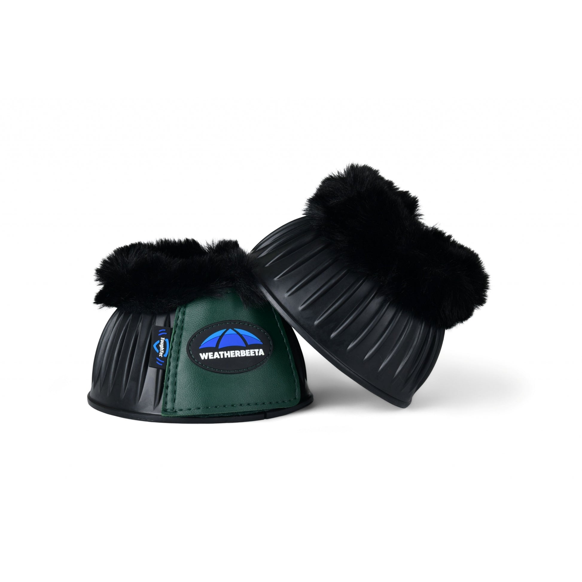 Weatherbeeta Tough-Tec Prime Fleece Trim Rubber Bell Boots